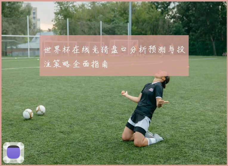 世界杯在线竞猜盘口分析预测与投注策略全面指南